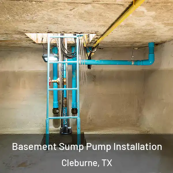  Basement Sump Pump Installation Cleburne, TX
