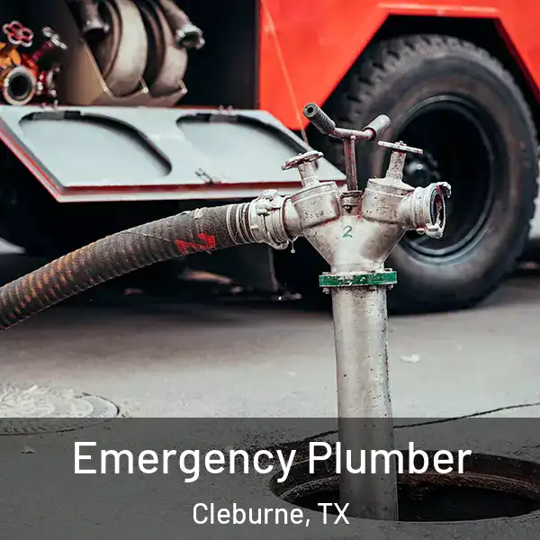  Emergency Plumber Cleburne, TX