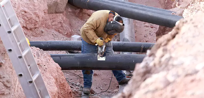Water Line Replacement in Cleburne