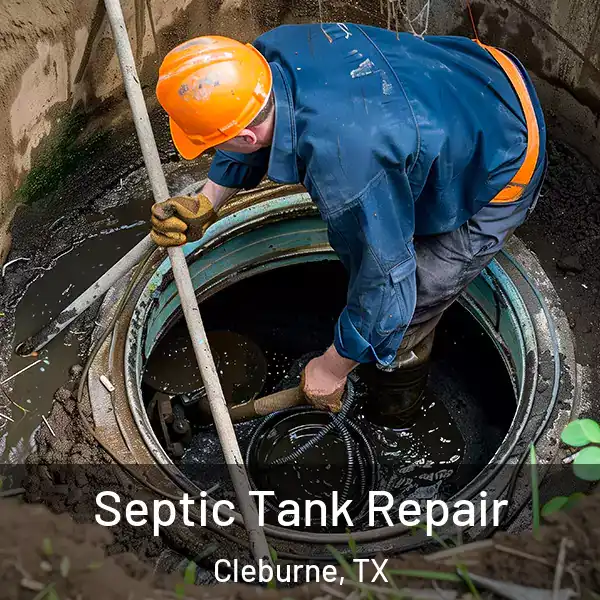  Septic Tank Repair Cleburne, TX
