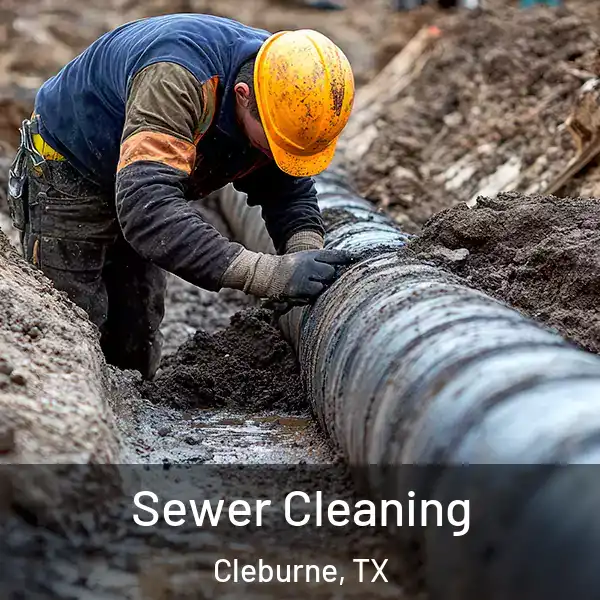  Sewer Cleaning Cleburne, TX