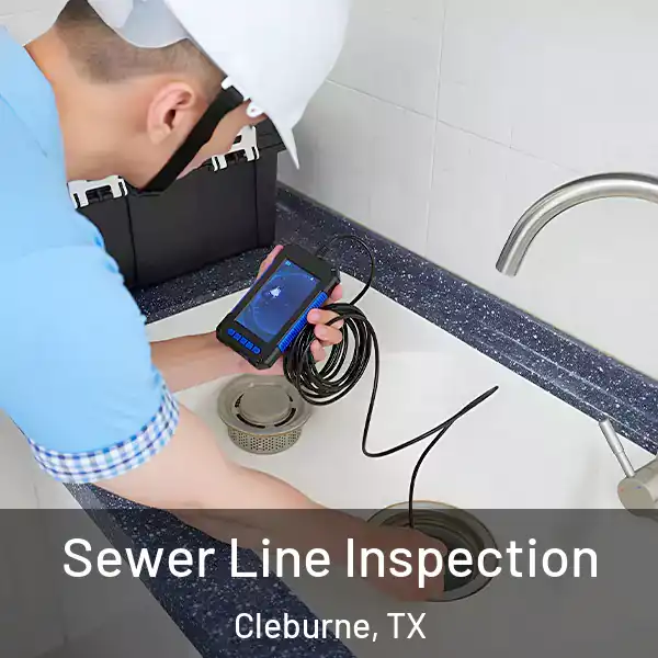  Sewer Line Inspection Cleburne, TX