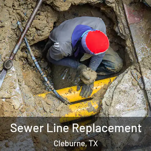  Sewer Line Replacement Cleburne, TX