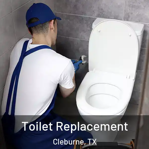  Toilet Replacement Cleburne, TX