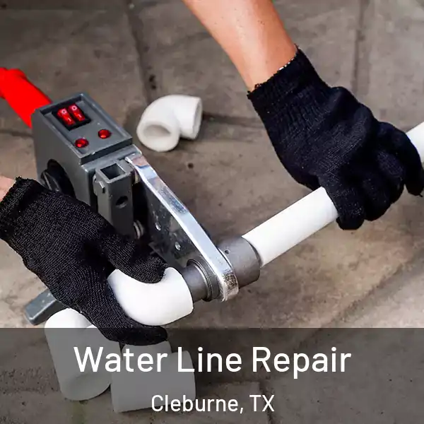 Water Line Repair Cleburne, TX
